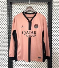 24-25 PSG Third Long sleeves Fans Soccer Jersey