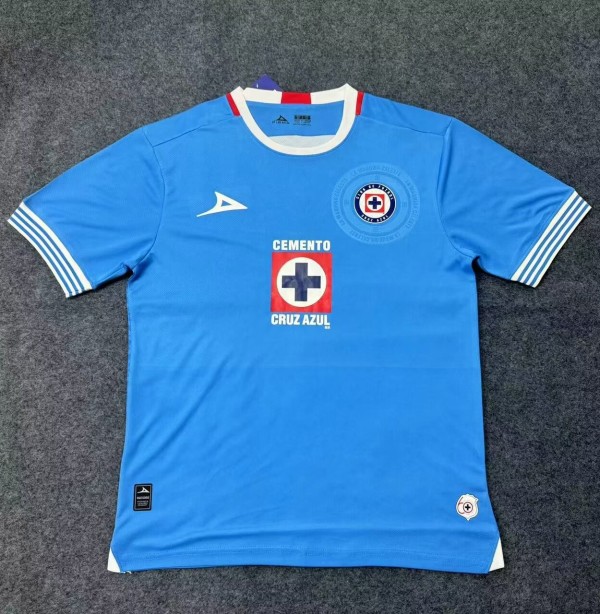 24-25 Cruz Azul Home Fans Soccer Jersey