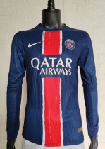 24-25 PSG Home Long sleeves Player Version Soccer Jersey