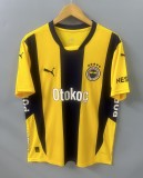 24-25 Fenerbahce Home Fans Soccer Jerse全广告版本