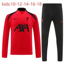 24-25 LIV High Quality Kids Half Pull Tracksuit