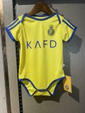 24-25 Al-Nassr FC Home Baby Infant Crawl Suit