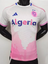 24-25 Algeria Pink White Special Edition Player Version Soccer Jersey