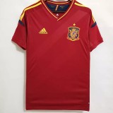 2012 Spain Home Retro Soccer Jersey