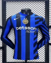 24-25 INT Home Long Sleeve Player Soccer Jersey