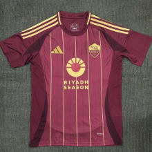 24-25 Roma Home Fans Soccer Jersey