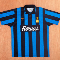 1992-1993 INT Home Retro Soccer Jersey