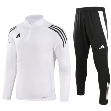 2024 AD White Half Pull Tracksuit 