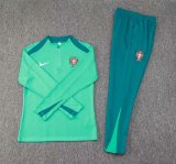 24-25 Portugal High Quality Half Pull Tracksuit 