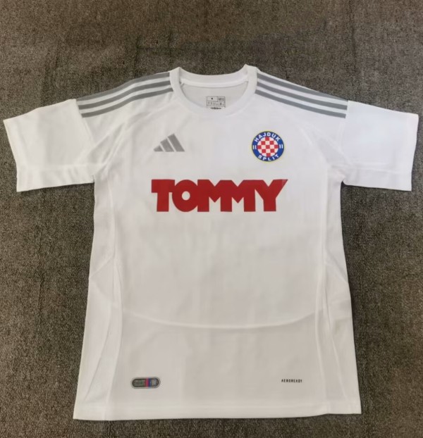 24-25 Hajduk Split White Fans Soccer Jersey