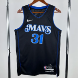 23-24 Dallas Mavericks THOMPSON #31 Black City Edition Top Quality Hot Pressing NBA Jersey