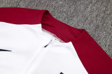 24-25 England High Quality Half Pull Tracksuit 