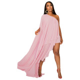Chiffon Lined Beach Party Vacation Dress Long Dress