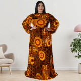Plus Size Dress European and American fall women clothing wholesale supply rear zipper dress