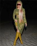 Women's casual sexy hollow-out breathable hooded dress slim knit dress