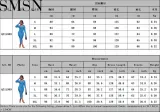Plus Size Dress Amazon new autumn and winter thread slit slim fit sexy dress