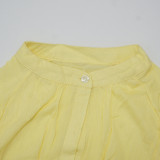 Summer Hoodie Sexy Bamboo Knot Lining Casual Beach Dress