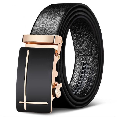 Women Men Belt 3.8 cm Cowhide Leather Buckle Belt Unisex Waistband Waist Strap