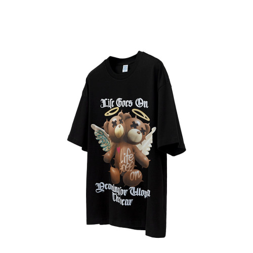 Summer Men Women Short Sleeve T-shirt Tee Pullover Tops Unisex Sweatshirt