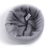 Men Women Beanie Hat Winter Wool Knitted Baggy Pull On Soft Caps