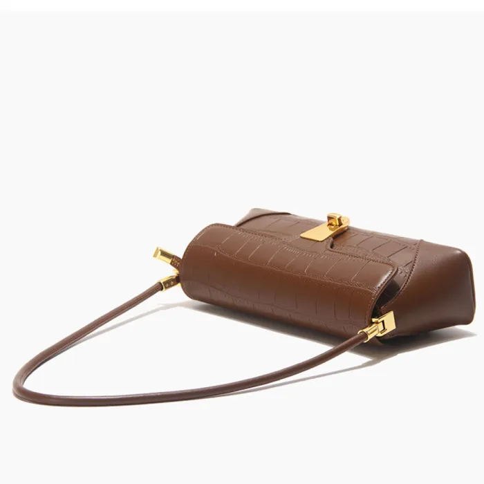 Women Leather Shoulder Bag Tote Handles Bag Handbags Size M