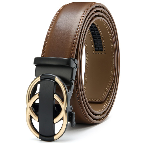 Women Men Belt 3.8cm Cowhide Leather Buckle Belt Unisex Waistband Waist Strap