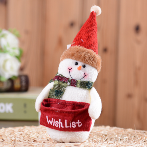 Santa Claus Christmas Doll Merry Christmas Decorations for Home 2021 Navidad Natal Gifts
