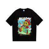 Summer Men Women Short Sleeve T-shirt Tee Pullover Tops Unisex Sweatshirt