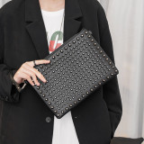 Women Men Leather Case Clutch Bag Pouch Phone Purse Coin Wallets Handbags