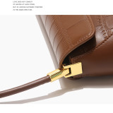 Women Leather Shoulder Bag Tote Handles Bag Handbags Size M