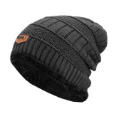 Men Women Beanie Hat Winter Wool Knitted Baggy Pull On Soft Caps