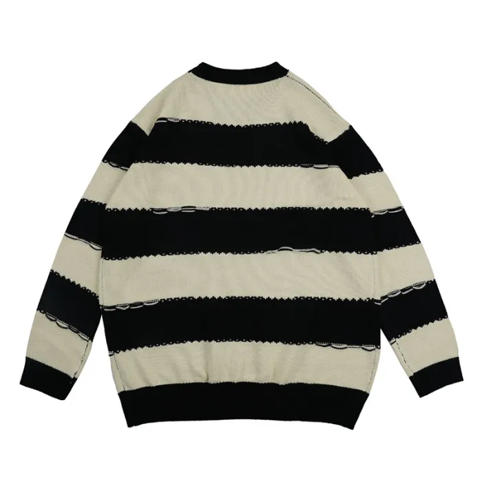 Men Women Knit Sweater Jumper Pullovers Cardigan Tops Unisex Sweatshirts