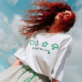 Summer Men Women Short Sleeve T-shirt Tee Pullover Tops Unisex Sweatshirt