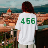 Summer Men Women Short Sleeve T-shirt Tee Pullover Tops Unisex Sweatshirt