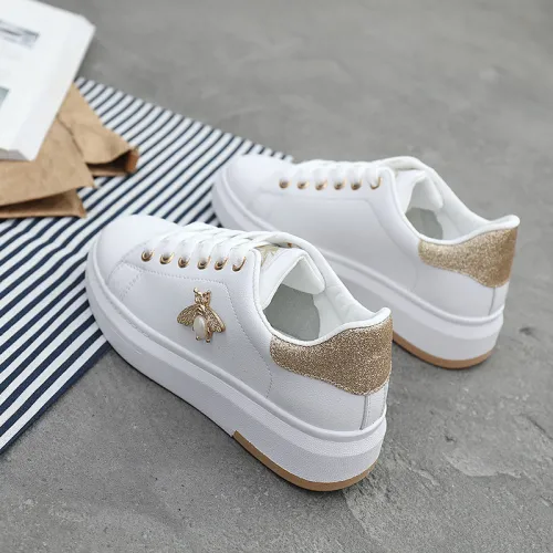 Men Women Leather Sneakers Casual Trainers Athletic Shoes Unisex