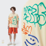 Summer Men Women Short Sleeve T-shirt Tee Pullover Tops Unisex Sweatshirt