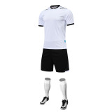 Men Boy Football Jersey Uniform Soccer Training Set Clothes Shirt Club Team Women