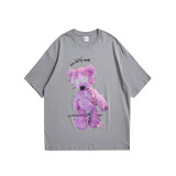 Summer Men Women Short Sleeve T-shirt Tee Pullover Tops Unisex Sweatshirt