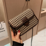 Women's Handbag 2022 Plaid Houndstooth