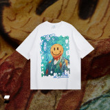 Summer Men Women Short Sleeve T-shirt Tee Pullover Tops Unisex Sweatshirt