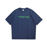 Summer Men Women Short Sleeve T-shirt Tee Pullover Tops Unisex Sweatshirt scrawl t-shirts