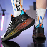 Men Women Sneakers Leather Platform Athletic Shoes Unisex