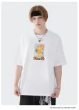 Summer Men Women Short Sleeve T-shirt Tee Pullover Tops Unisex Sweatshirt