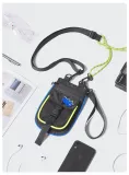 Men Messenger Bag Leather Canvas Zip Camera Handbags Business Bags