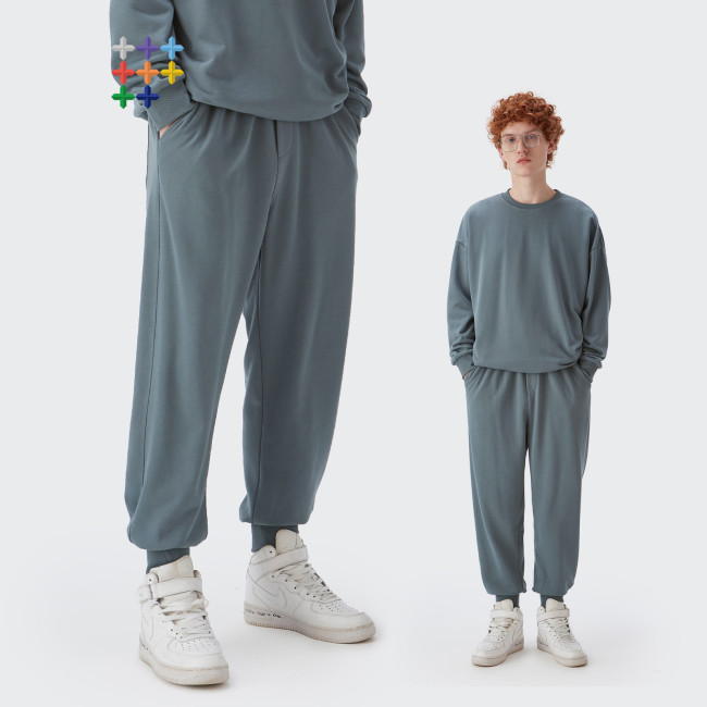 Women Men Tracksuit Gym Fitness Suit Jogging Sport Wear Pant Bottoms