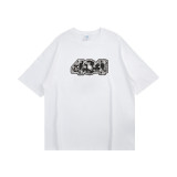 Summer Men Women Short Sleeve T-shirt Tee Pullover Tops Unisex Sweatshirt