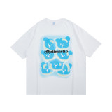 Summer Men Women Short Sleeve T-shirt Tee Pullover Tops Unisex Sweatshirt