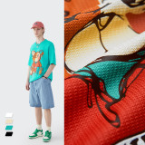 Summer Men Women Short Sleeve T-shirt Tee Pullover Tops Unisex Sweatshirt