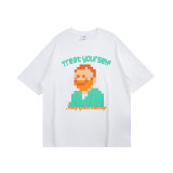 Summer Men Women Short Sleeve T-shirt Tee Pullover Tops Unisex Sweatshirt