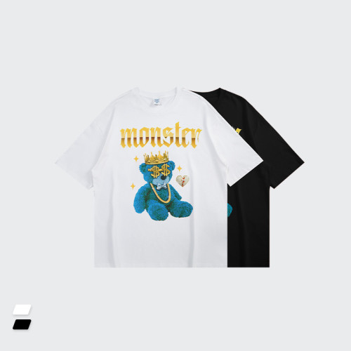 Summer Men Women Short Sleeve T-shirt Tee Pullover Tops Unisex Sweatshirt